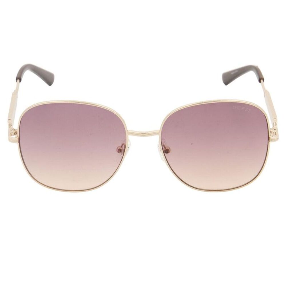 Guess Womens/Ladies Metal Frame Smoke Gradient Sunglasses / Gold
